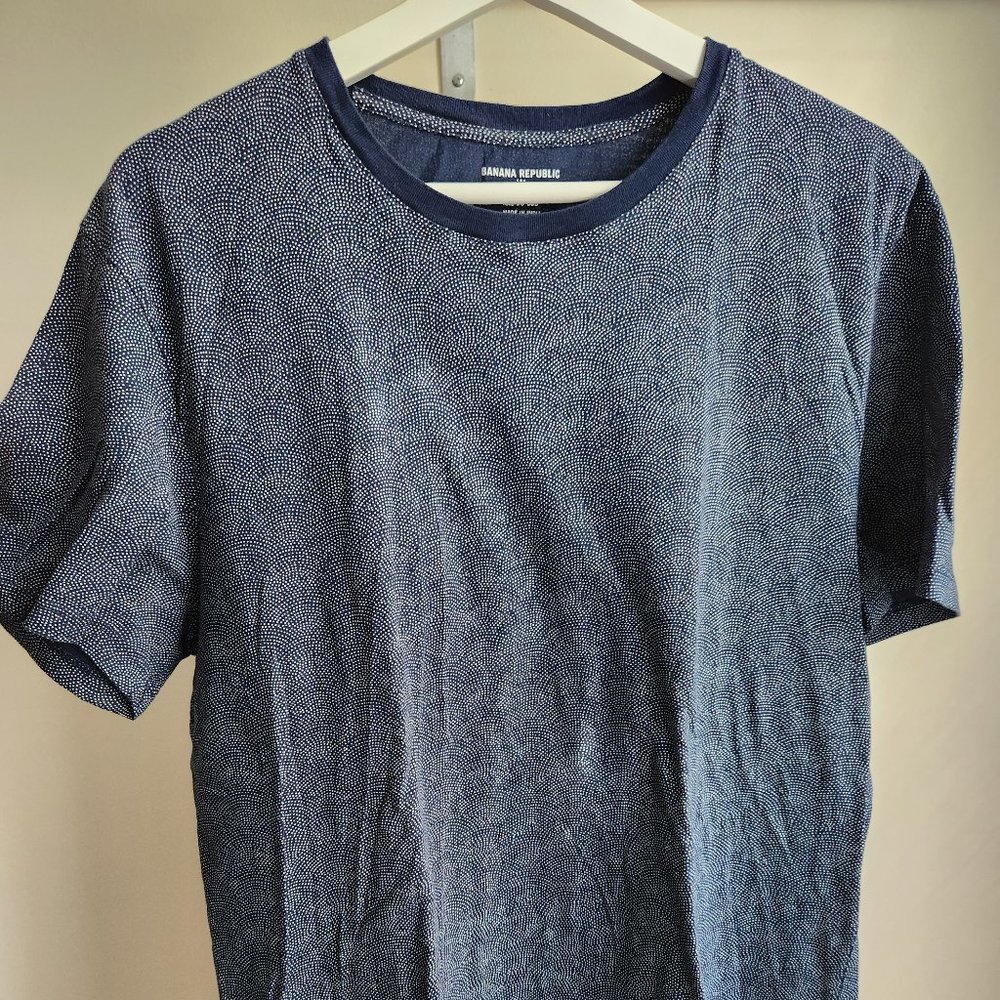 Mens Banana Republic Fitted Crew T-Shirt